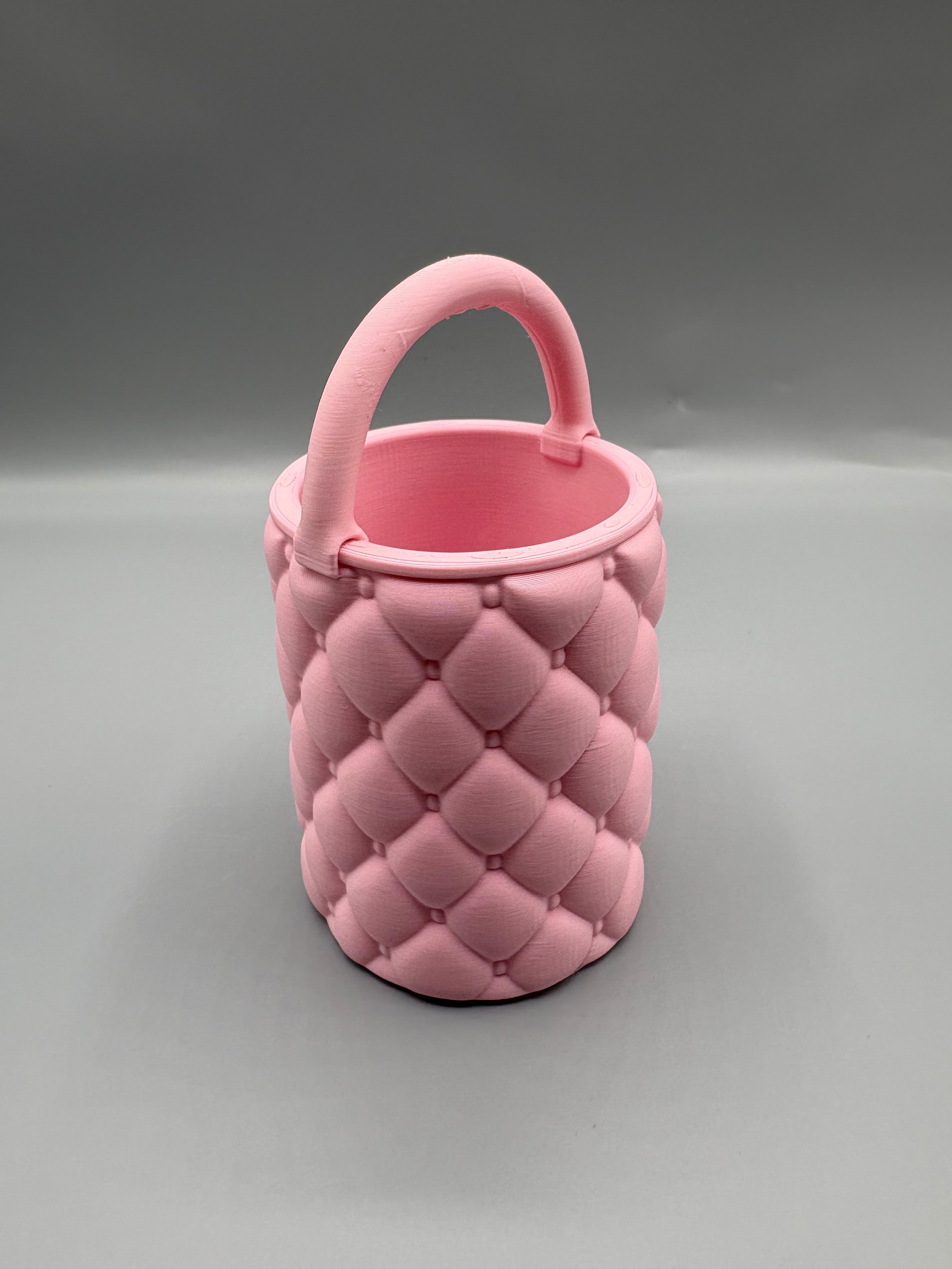 Porta-Pincéis de Maquilhagem Rosa | Organizador Elegante